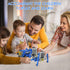 330Pcs Building Kit, 12 in 1 STEM Toys with Electric Power Motor for Kids, DIY Erector Set for Boys Girls