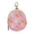 Rabbit Round Pacifier Storage Case with Zipper, Portable Pacifier Case for Travel,