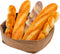 Meiwlong 5pcs Fake Bread Set,Realistic Artificial Bread for Display, Fake French Baguette Loaf