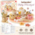 Set 3-5 2 3 4 5 6 Beberolen Tea Party for Toddlers Girls Boy Birthday Gift Pretend Play Food Wooden Picnic Outdoor Toys