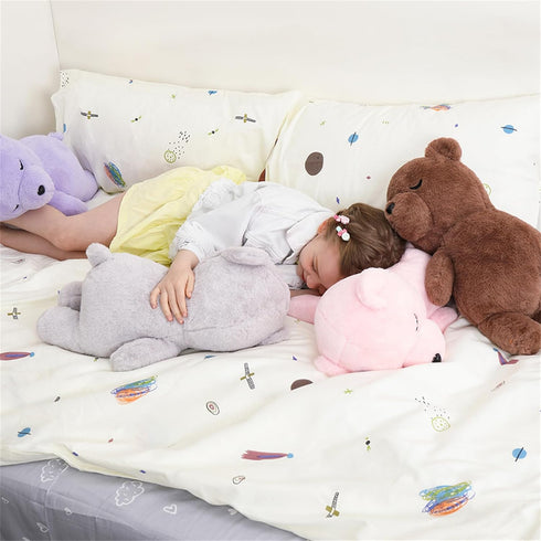 20 inch Tezituor Big Teddy Bear Stuffed Animals Sleeping Plush Toy, Cute Stuffed Koala Bear Toy Soft Brown Bear Plush