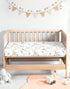 Pack 2 Pack, Pack Pack and Play Sheets Fitted Jersey Knit Mini Crib Sheets for Baby Boys and Girls, Compatible