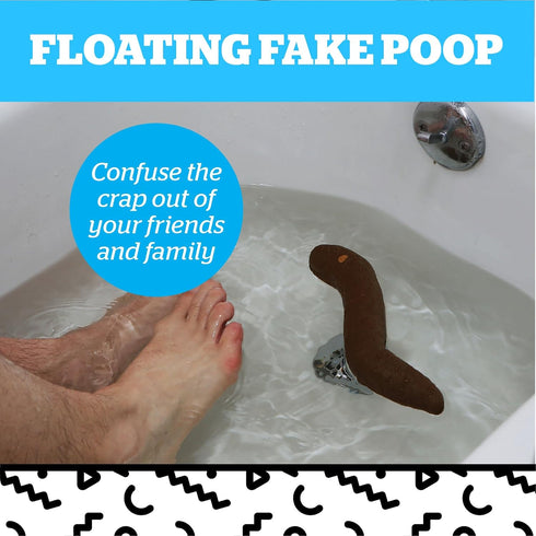 Summer BigMouth Inc "The Floater Fake Floating Poop Inflatable, Realistic Turd, Funny Pool Prank, Bathtub Prank & Joke