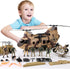 26 PCS Army Men Helicopter Carrier Toys, Military Soldier Action Figures, Jumbo Transport Aircraft with Lights & Sound