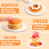 12 Set, 6+, food1) Making Miniature Food, Mini Dessert Cup Making Craft DIY Mini Food, NOT Edible, Birthday Idea