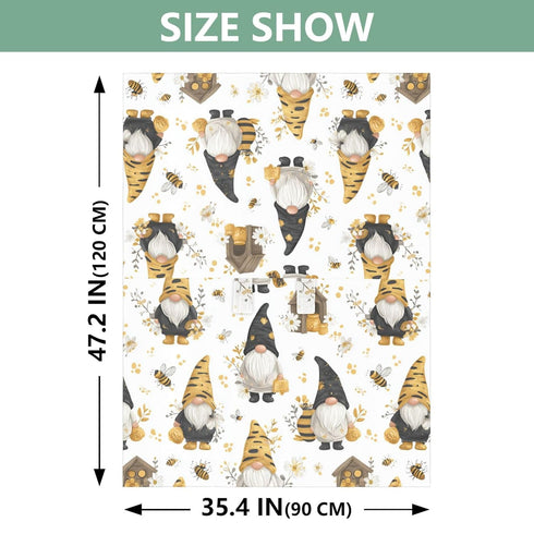 Mazeann Cartoon Gnome Bee Car Seat Cover Baby Breathable Soft Infant Carseat Covers Canopies Babies Carrier Covers