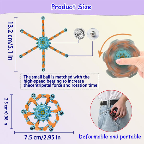 Sqlhrke 20 Pcs Fidget Spinner Toys Party Favors Easter Basket Goodie Bag Stuffers Funny Gifts for Kids