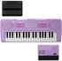 BIGFUN Kid Keyboard Piano - 37 Keys Multifunction Music Educational Instrument Toy for Kids 3-8 (Purple)