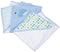 Spasilk Hooded Towel Set for Newborns, Blue Whale, Soft Terry Baby Towels, Pack of 3