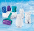 Play Visions 4602 Floof Modeling Clay - Reusable Indoor Snow with 3 Polar Baby Molds and Pawprint Roller