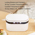 TIKATARER 5 Settings, Baby Wipe Warmer, Fast Heating Wipes Dispenser, Large Capacity Portable Warmer with Temperature