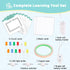 8-12 GiftAmaz Paper Circuits Kit for Kids, STEM Electric Circuit Kit, Child-Friendly Paper Circuit Board, Led Light