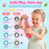 2 Pack Cloud Slime Kit with Red Watermelon and Mint Charms, Scented DIY Slime Supplies for Kids