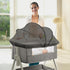 jiangcha 2-Way Bassinet Cover for Cats - Mosquito Net Cover for Bassinet Bedside Sleeper Travel Crib to Keep Cats Out