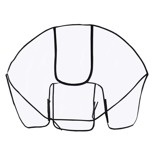Breathable Stroller Rain Cover, Universal Weather Shield, Reusable Buggy Raincoat, Easy Installation for Pushchairs