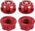 17mm Wheel Nuts & Wheel Wrench Tool for Traxxas Maxx WideMaxx E Revo 2.0 Summit T Maxx RC Monster Truck Red