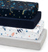 david's kids 4 Pack Fitted Crib Sheets, Ultra Soft Breathable Comfortable Baby