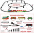 Set Set Set 3 4 5 6 7 8+ Train - Train Toys for Boys with Smokes, Lights and Sound, Toy Train for Under Christmas Tree