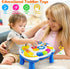 JUEJIAZKIY 12-18 12 18 12 1 2 3 Music Baby Activity Center Toy Months Activity Table Baby Toys to Months Early Learning