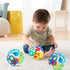6-12 Months Infant Easy Grip Rattle Ball Toys, Sensory Balls for Newborns to Practice Hand Grip Skills