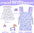 18INDC 16-22 Inch Baby Doll Carrier with Doll Accessories Doll Carrier for Kids, Reborn Doll Baby Carrier