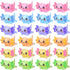Junkin Mini Axolotl Resin Charms: Miniature Axolotl Ornament for DIY Garden Dollhouse Birthday Party Decoration (48 Pcs)