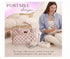 MOMCANDO Diaper Bag Tote with Dividers, Zipper, Top Cover and Strap, Larger Size with insulated storage bag - Pink