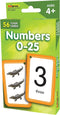 Teacher Created Resources Numbers 0–25 Flash Cards (EP62045), 3-1/8" x 5-1/8"
