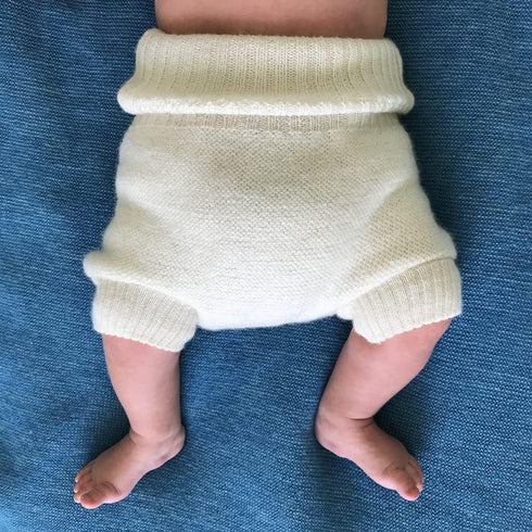 Organic Merino Wool Diaper Cover for Fitted Cloth Diapers - Ecoable