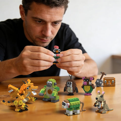 Myth Qholve 9 1 Italian Brain Rot Unique Cartoon Characters Building Blocks in Educational & Entertaining Gift Idea