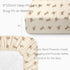 100% 52x28 Inches 28x52 Inches Organic Cotton Muslin Crib Sheets Fitted Crib Mattress Sheet for Baby Girls & Boys, Soft