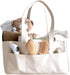 Uniklook Baby Diaper Caddy - Faux Leather -Nursery Storage Bin and Car