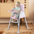 BEAHING High Chair Cushion, Soft PU Leather Replacement Cover Non Slip Stroller Seat for Baby Toddler