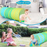 PigPigPen Kids Tunnel for Toddlers, Pop Up Play Tunnel Tent for Babies or Dogs, Indoor & Outdoor Backyard Toys