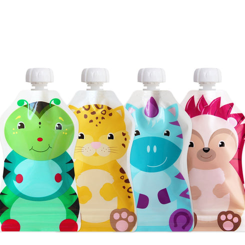ChooMee Reusable Baby Food Pouches | BPA Free | Refillable Toddler Squeeze
