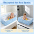 1-8, Toddler Bath Tub for Shower, Foldable Baby Bathtub, Portable Kids Bathtub & Collapsible Bathtub for Toddlers