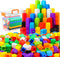 Jenaai 500 Pcs Math Learning Linking Cube, Colorful Counting Blocks with Storage Container for Educational Use