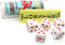 Koplow Games Lobster Dice Game 5 Dice Set with Travel Tube and Instructions