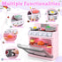 Playset, Set 11 Set 3+ PLAY Toy Oven Kids Kitchen Kids Play Kitchen with Accessories, Realistic Cooking Sounds Lights
