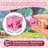 ADAH 216PCS 4-8, 3-6 Magnetic Building Blocks for Girls, Pink Princess STEM Toys for Ages Creative Educational Building