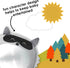 Diono Easy View Racoon Character Baby Car Mirror, Safety Car Seat Mirror for Rear Facing Infant, Fully Adjustable,
