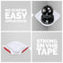 3M (UCRNMT01 Universal Tilted Small Corner Wall Shelf, Floating, Stick On, No Screws for Baby Monitor for Crib