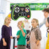 WERNNSAI Video Game Controller Piñata Bundle with Blindfold and Bat for Kids Gaming Theme Birthday Party