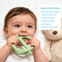 CFTONE 0-36 Baby Teething Toy, Nipple-Shaped with Easy-Hold Handle, Anti-Choking Design for Teething Relief, Teethers