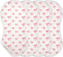 Maunzc Pink Bows Muslin Burp Cloths for Baby 4-Layer Absorbent Cotton Large 22"