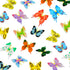 Plastic Butterflies Toy Action Figures, Lifelike Butterfly Decoration, Removable Reusable for Party Favor (36 Pieces)