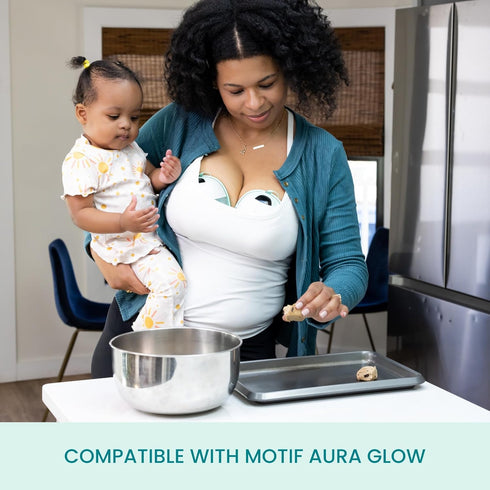 Motif Medical Aura Glow Resupply Kit for Baby Feeding Essentials