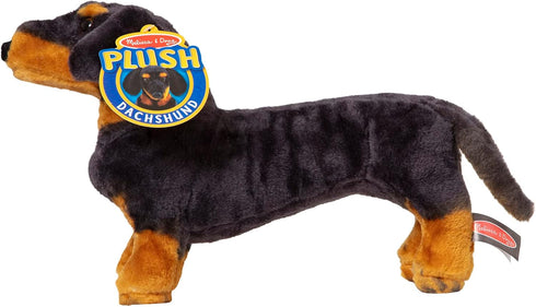 Melissa & Doug Giant Dachshund - Lifelike Large Stuffed Animal Dog