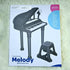 Love&Mini 31 Keys Kids Piano Keyboard Toys with Microphone and Stool, Black, for Kids Age 3+