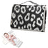 WELLDAY Boho Leopard Portable Diaper Changing Pad - Waterproof Foldable Baby Diaper Changing Pad with Built-in Pillow